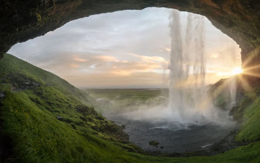 Iceland road trip and natural landscapes in August