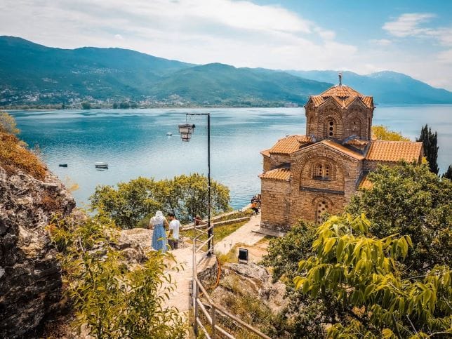 Lake Ohrid in North Macedonia, an affordable European destination