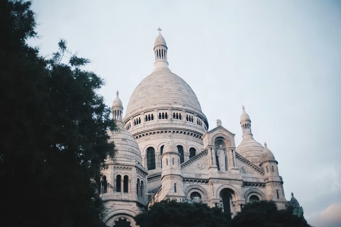 Charming streets of Montmartre in Paris
